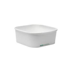 BB-SLB-1200-W BioBoard Takeaway Container White 1200ml