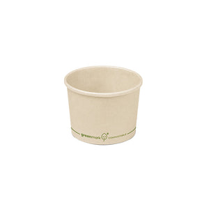 BBAP12 PLA Coated Bamboo Bowl Bowl 12ozLeisure Coast Hospitality & Packaging Supplies Eco Food Packaging