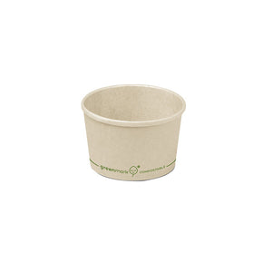 BBAP12 PLA Coated Bamboo Bowl Bowl 12ozLeisure Coast Hospitality & Packaging Supplies Eco Food Packaging