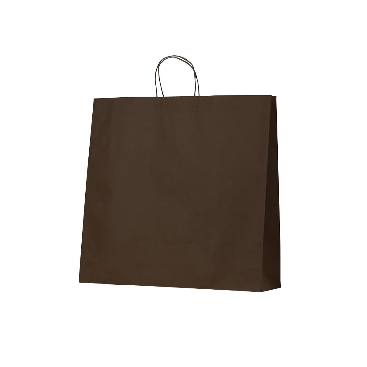 BBK3 Black on Brown Kraft Budget Carry Bag Lesiure Coast Hospitality and Packaging