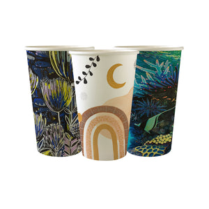 BioCup Single Wall Art Series 16oz & Lids