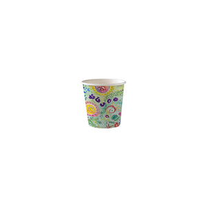 BioCup Single Wall Art Series 4oz & Lids