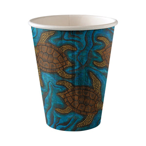 BC-8DW-CCAB BioCup Double Wall Indigenous Indigenous Artwork 8oz Leisure Coast Hospitality & Packaging Supplies