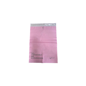 BCB190-Pink-Ctn Pink Compostable Courier Mailing Satchel Leisure Coast Hospitality and Packaging