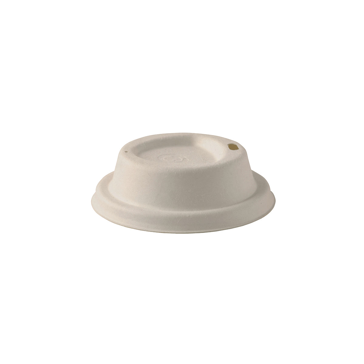 BCL-8PULP-N BioCup Natural Sugarcane Lid 6-12oz / 90mm Leisure Coast Hospitality & Packaging Supplies