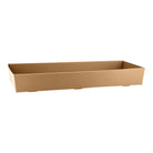 BCTL, Greenmark, Large Rectangular Premium Catering Tray Kraft Base Leisure Coast Hospitality and Packaging