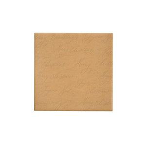 BW 60XESK Gift Wrap Embossed Script Natural Leisure Coast Hospitality & Packaging Supplies