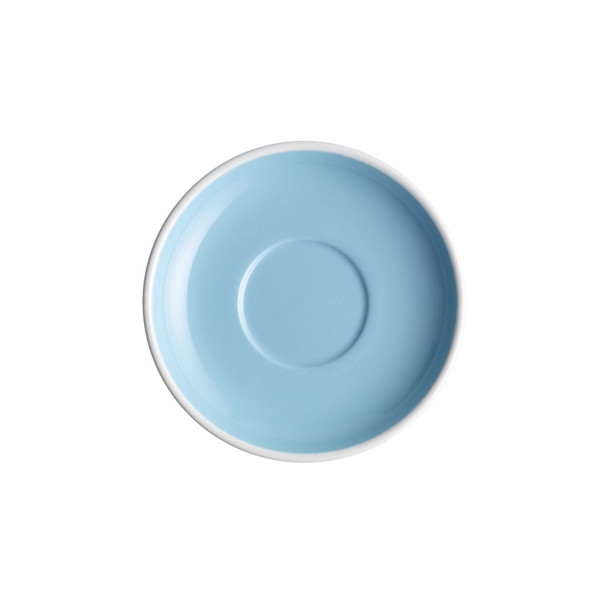 BW0640 Brew Maya Blue Cappuccino & Long Black Saucer 90mm Leisure Coast Hospitality & Packaging
