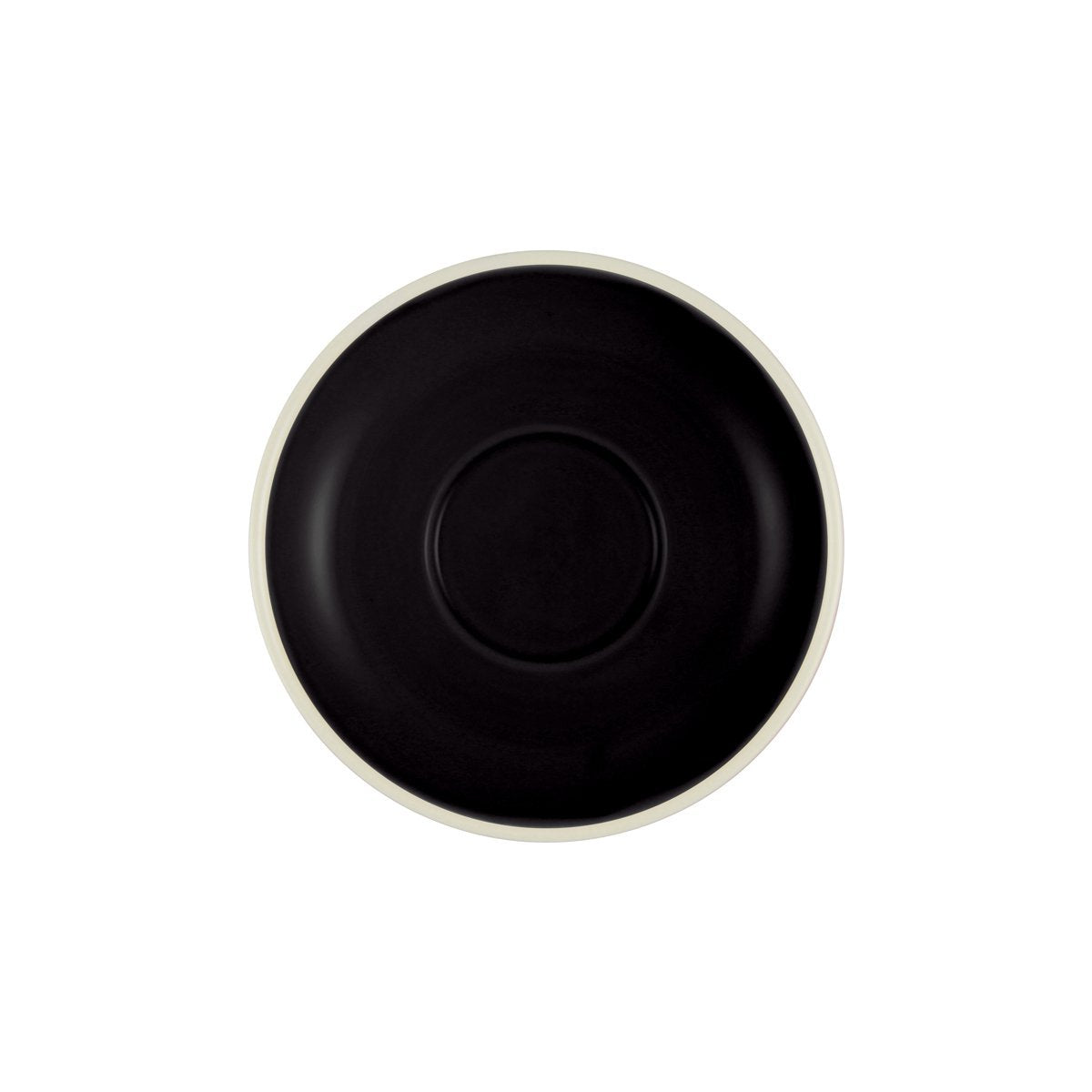 BW1025 Brew Onyx Flat White & Mug Saucer 80mm Leisure Coast Hospitality & Packaging