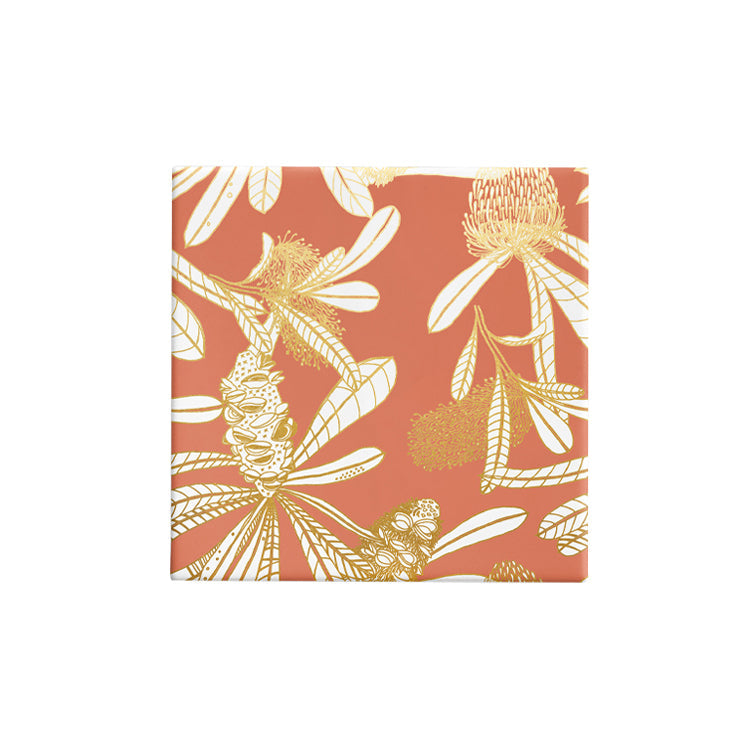 BW23 BA TG Banksia Terracota Gold Wrap Leisure Coast Hospitality & Packaging Supplies