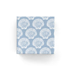 BW 60SS BLU Scollop Shells on Matte Wrap Blue Leisure Coast Hospitality & Packaging Supplies