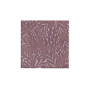 BW 60XAP PP Abstract Pinecones Wrap on Kraft Plum Leisure Coast Hospitality & Packaging Supplies