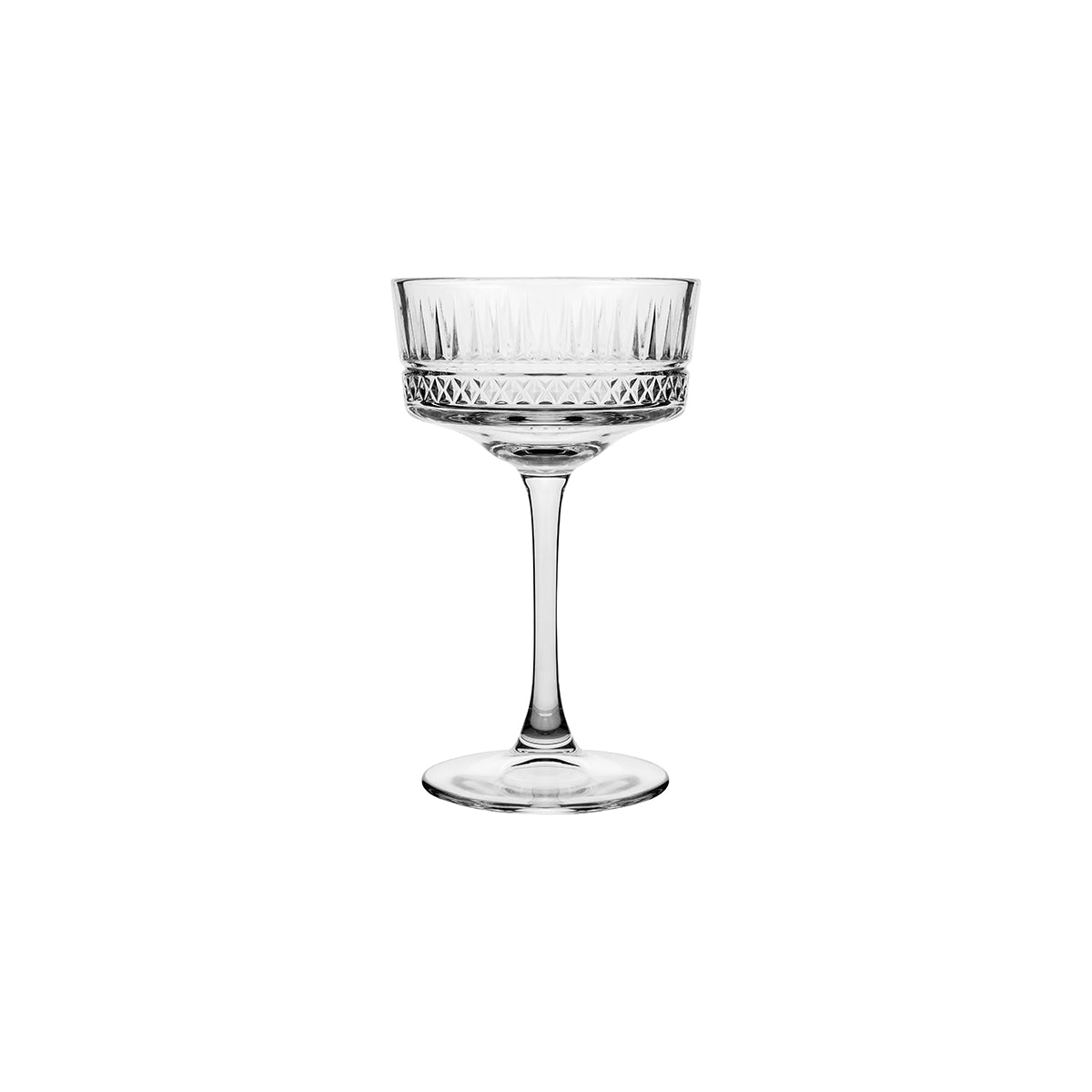 CC440436 Pasabahce Elysia Champagne Coupe 260ml Leisure Coast Hospitality & Packaging