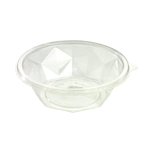 CF-SB-24 BioSalad Containers BioSalad Clear Round Container 709ml / 24oz (450/ctn) Leisure Coast Hospitality & Packaging Supplies