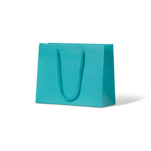 Premium Laminated Bag Matte Aqua