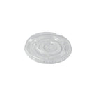FL90PET PET FLAT LID X-HOLE 90mm (1000/ctn) Leisure Coast Hospitality Supplies and Packaging