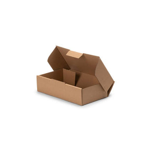 MBBK500 Kraft Courier Mailing Boxes 500g 240x140x65mm Leisure Coast Hospitality and Packaging