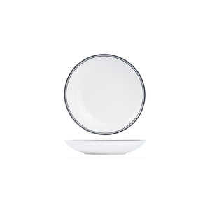 NDP23-BK RAK Porcelain Nano Cru Black Round Coupe Bowl 230mm / 800ml Leisure Coast Hospitality & Packaging