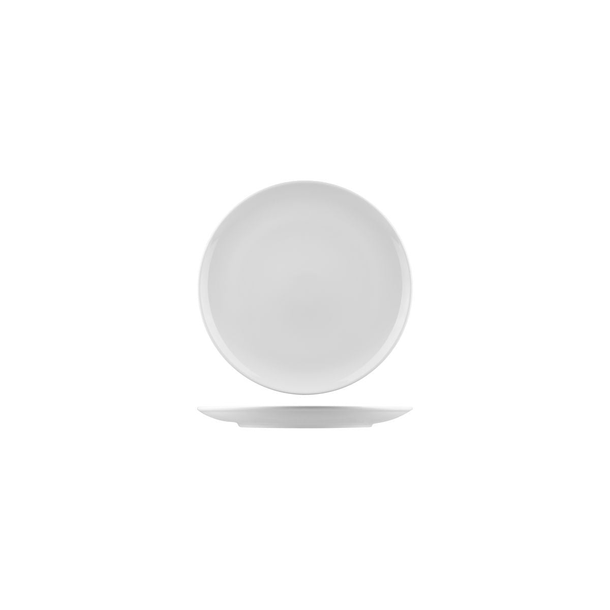 NPR18 RAK Porcelain Nano Round Coupe Plate 180mm Leisure Coast Hospitality & Packaging