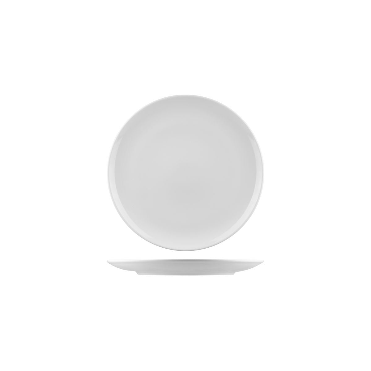 NPR21 RAK Porcelain Nano Round Coupe Plate 210mm Leisure Coast Hospitality & Packaging