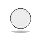 NPR24-BK RAK Porcelain Nano Cru Black Round Coupe Plate 240mm Leisure Coast Hospitality & Packaging