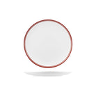 NPR24-R RAK Porcelain Nano Cru Red Round Coupe Plate 240mm Leisure Coast Hospitality & Packaging