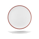 NPR29-R RAK Porcelain Nano Cru Red Round Coupe Plate 290mm Leisure Coast Hospitality & Packaging