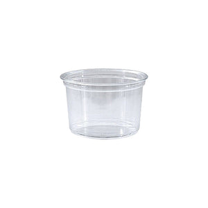 Clear PET Deli Container 525ml & Lids