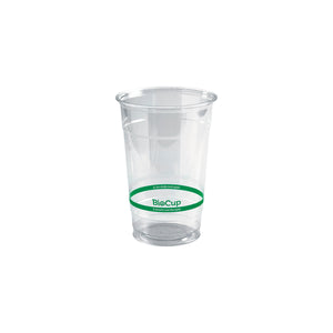 BioCup Clear Cup & Lid 600ml