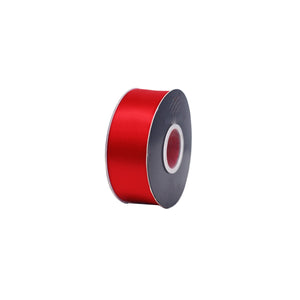 RB DS38 RED Ribbon - Double Sided Satin Red Leisure Coast Hospitality & Packaging Supplies