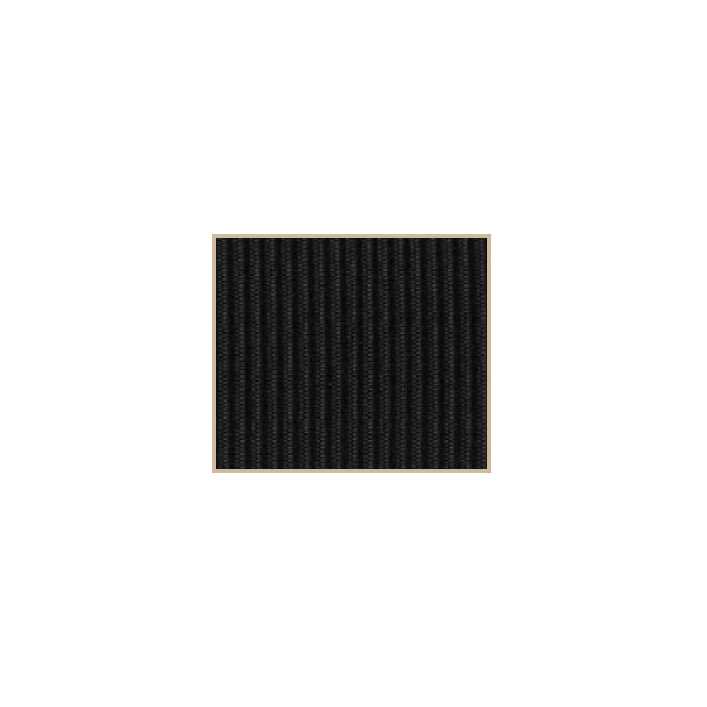 RB G13 BLK Ribbon - Grosgrain Black Leisure Coast Hospitality & Packaging Supplies