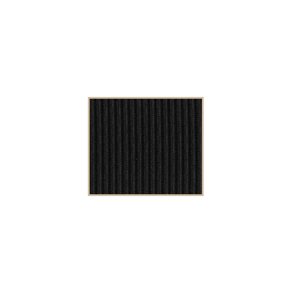 RB G22 BLK Ribbon - Grosgrain Black Leisure Coast Hospitality & Packaging Supplies