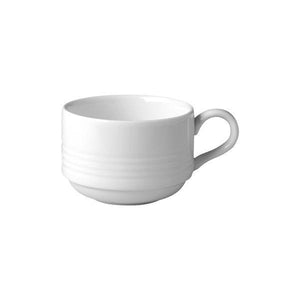 RCU23 RAK Porcelain Rondo Stackable Cappuccino Cup 220ml Leisure Coast Hospitality & Packaging