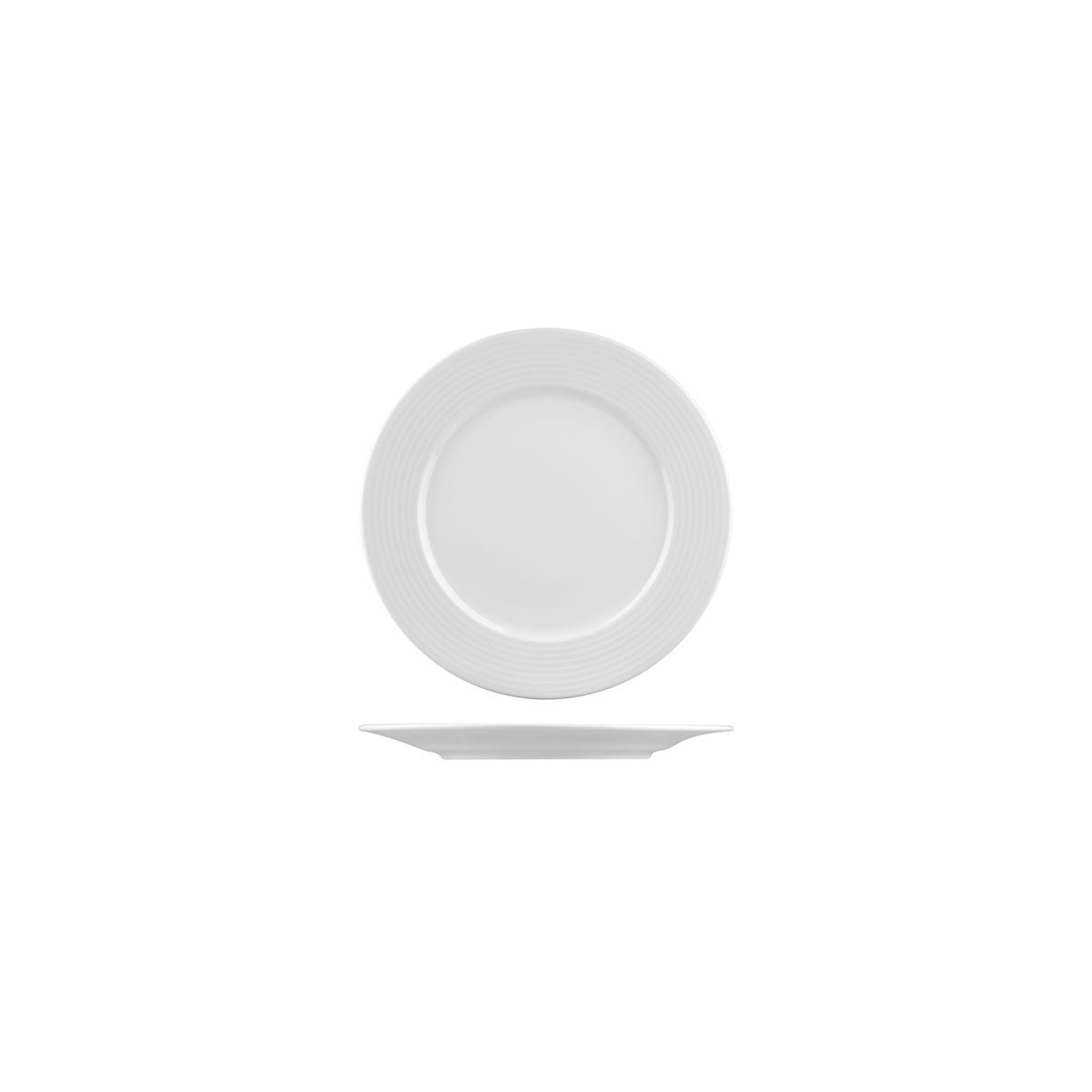 RFP17 RAK Porcelain Rondo Round Plate Wide Rim 170mm Leisure Coast Hospitality & Packaging