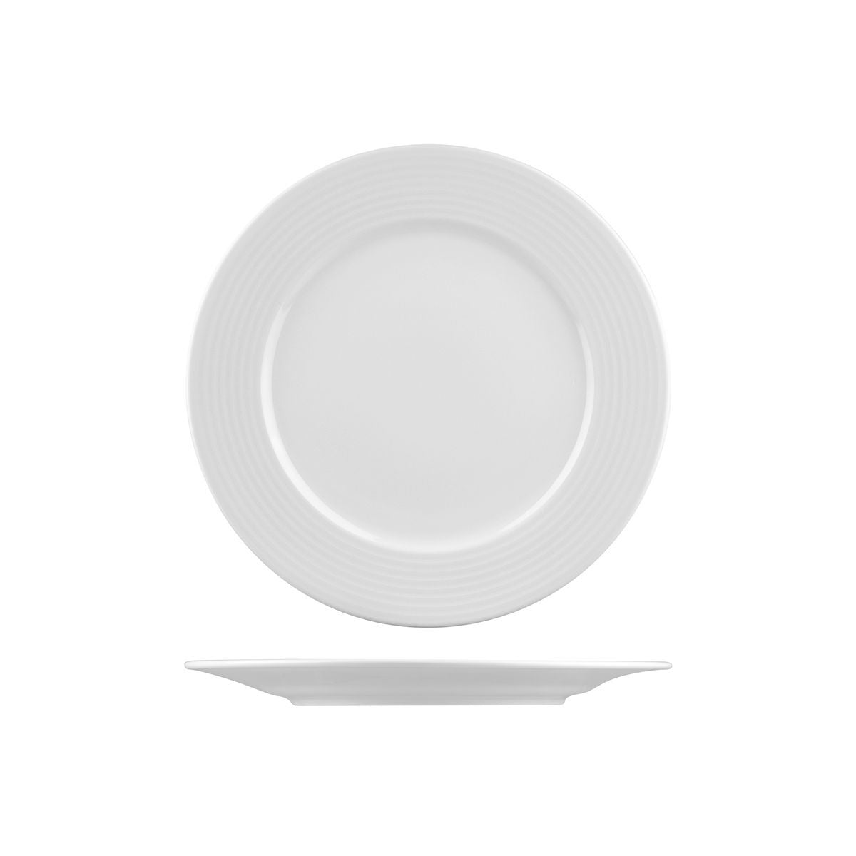 RFP27 RAK Porcelain Rondo Round Plate Wide Rim 270mm Leisure Coast Hospitality & Packaging