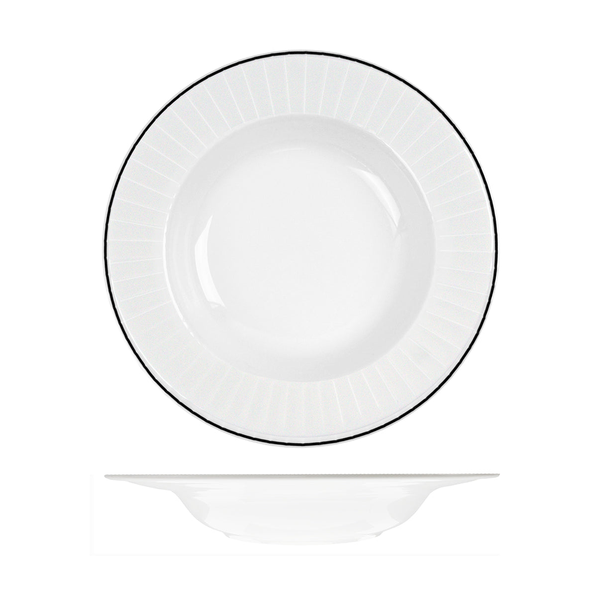 RHRDP30 RAK Porcelain Harriette Round Wide Rim Bowl 300mm Leisure Coast Hospitality & Packaging