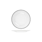 RHRP21 RAK Porcelain Harriette Round Wide Rim Plate 210mm Leisure Coast Hospitality & Packaging