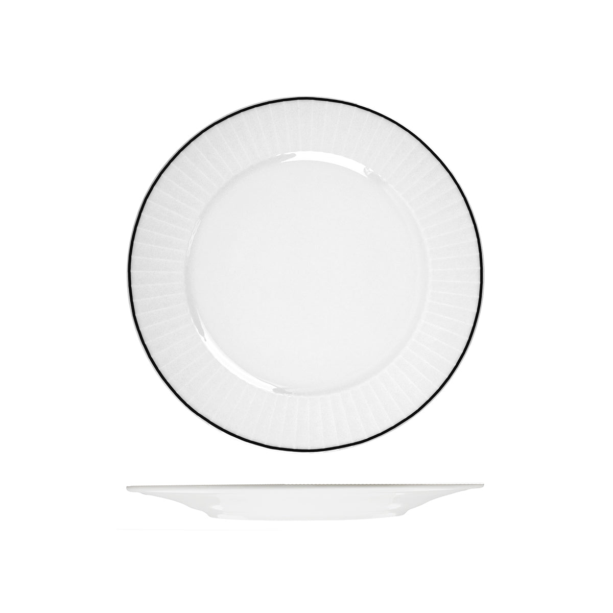 RHRP27 RAK Porcelain Harriette Round Wide Rim Plate 270mm Leisure Coast Hospitality & Packaging
