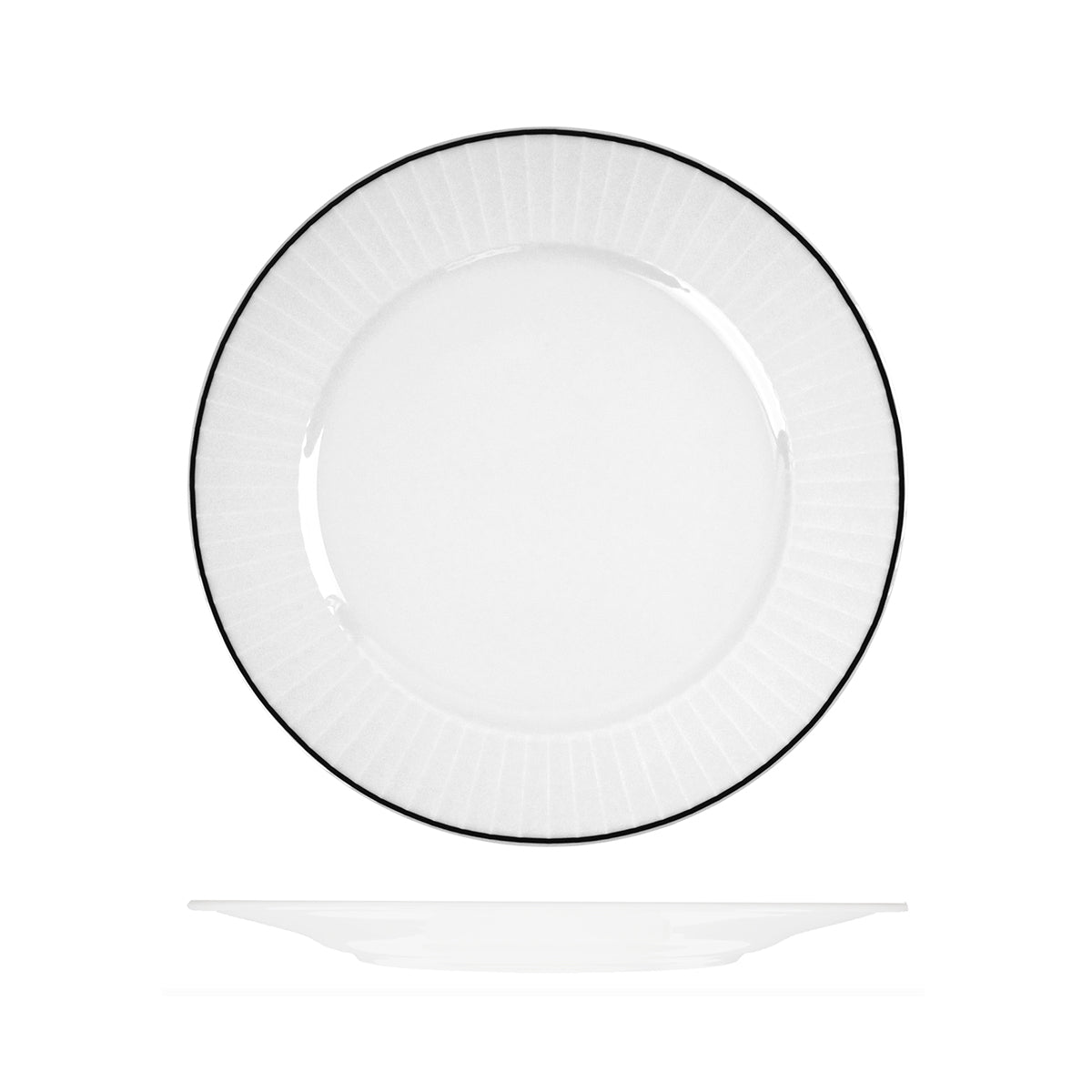 RHRP31 RAK Porcelain Harriette Round Wide Rim Plate 310mm Leisure Coast Hospitality & Packaging