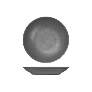 RK0230-GY RAK Porcelain Karbon Shale Round Coupe Bowl 230mm / 690ml Leisure Coast Hospitality & Packaging