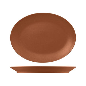 RNF4360-T RAK Porcelain Neofusion Terra Oval Coupe Platter 360x270mm Leisure Coast Hospitality & Packaging