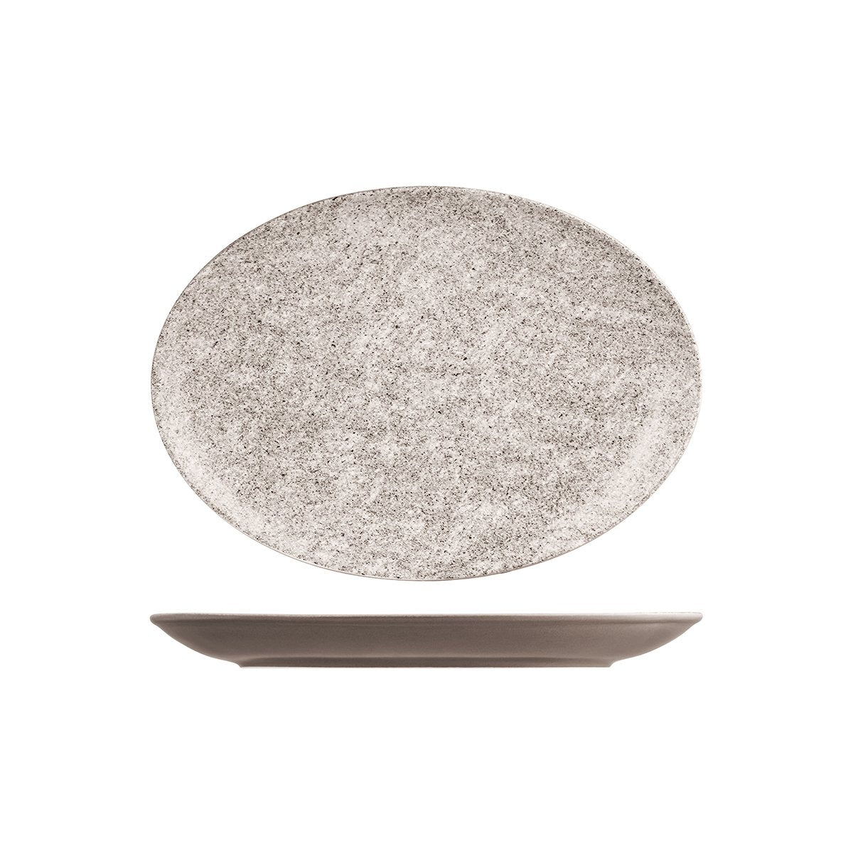 RO4320 RAK Porcelain Opulenz Oval Coupe Plate 320x230mm Leisure Coast Hospitality & Packaging