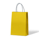 YJ Carnival Paper Bag Kraft Sunny Yellow Leisure Coast Hospitality & Packaging