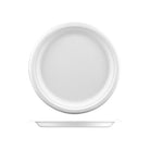 YP09 PacTrading Sugarcane Round Plate 225mm / 9" Leisure Coast Hospitality Environmentally Friendly Disposable Takeaway Food Packaging