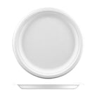 YP10 PacTrading Sugarcane Round Plate 254mm / 10" Leisure Coast Hospitality Environmentally Friendly Disposable Takeaway Food Packaging