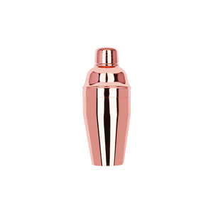 Z0102 Tomkin Classic Club Cocktail Shaker 3pc 300ml Rose Gold Leisure Coast Hospitality & Packaging