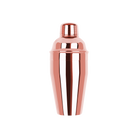 Z0112 Tomkin Classic Club Cocktail Shaker 3pc 500ml Rose Gold Leisure Coast Hospitality & Packaging