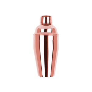 Z0112 Tomkin Classic Club Cocktail Shaker 3pc 500ml Rose Gold Leisure Coast Hospitality & Packaging