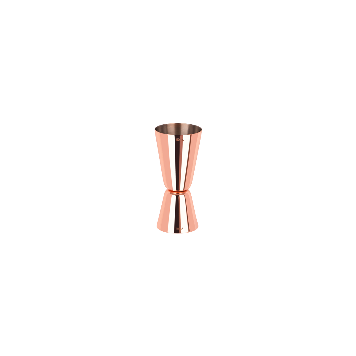 Z0588 Tomkin Classic Style Jigger 20/50ml Rose Gold Leisure Coast Hospitality & Packaging