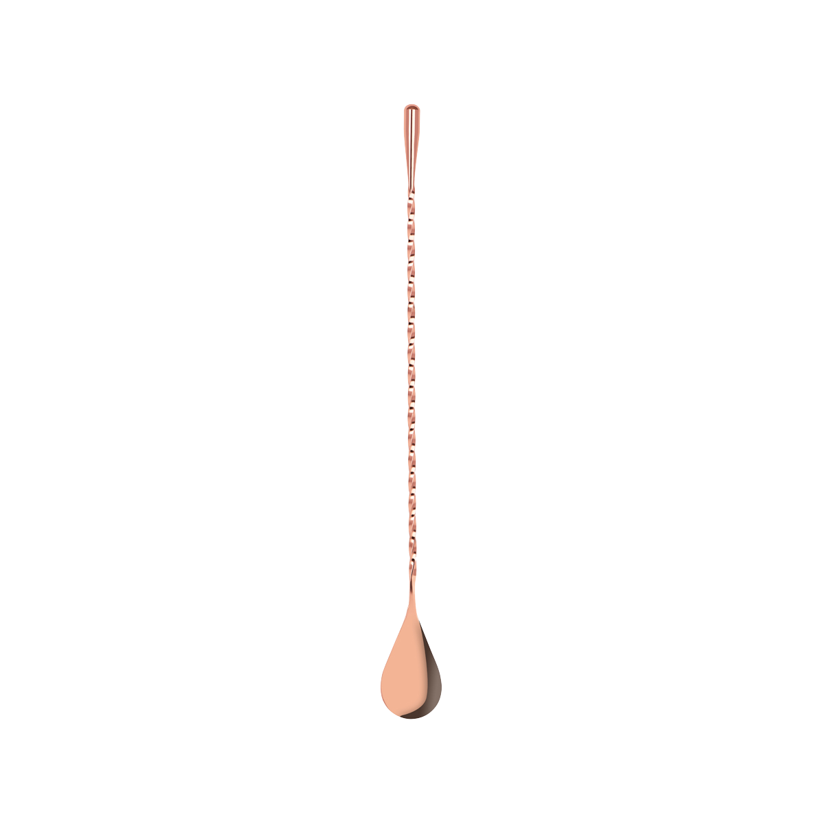 Z0633 Tomkin Teardrop Bar Spoon 300mm Rose Gold Leisure Coast Hospitality & Packaging